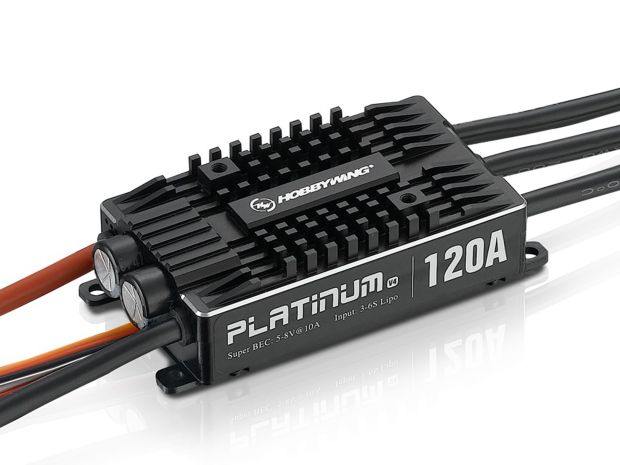Регулятор безколекторний Hobbywing Platinum 120A V4, Світлина 1