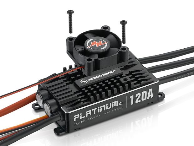Регулятор безколекторний Hobbywing Platinum 120A V4, Світлина 2