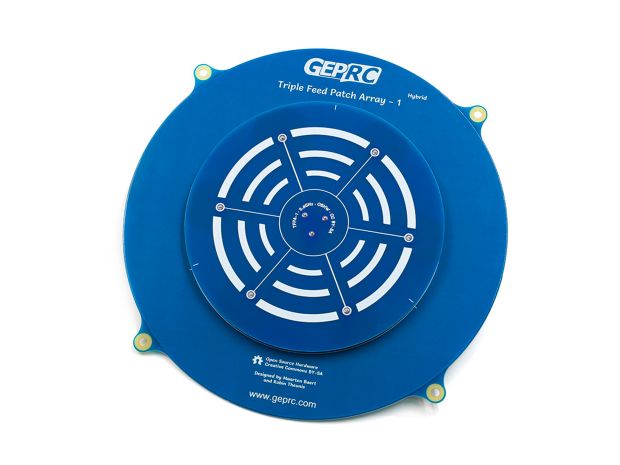 Антена з круговою поляризацією GEPRC Triple Feed Patch Array (RP-SMA), Світлина 1