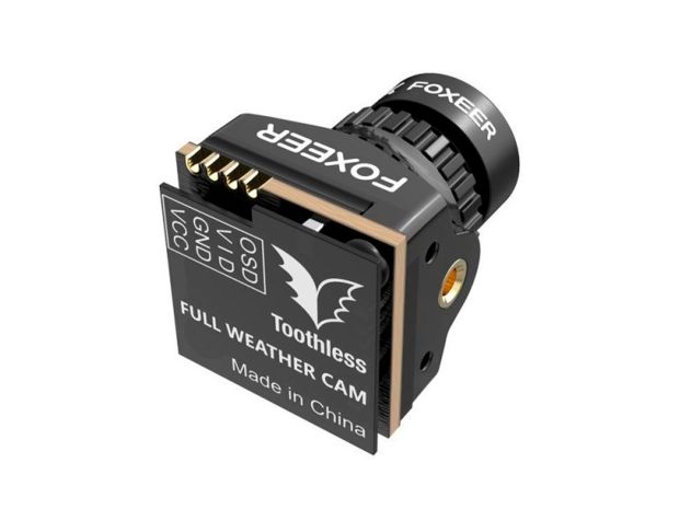 Камера Foxeer Toothless 2 Nano FPV 1200TVL 2.1мм (чорна), Світлина 3