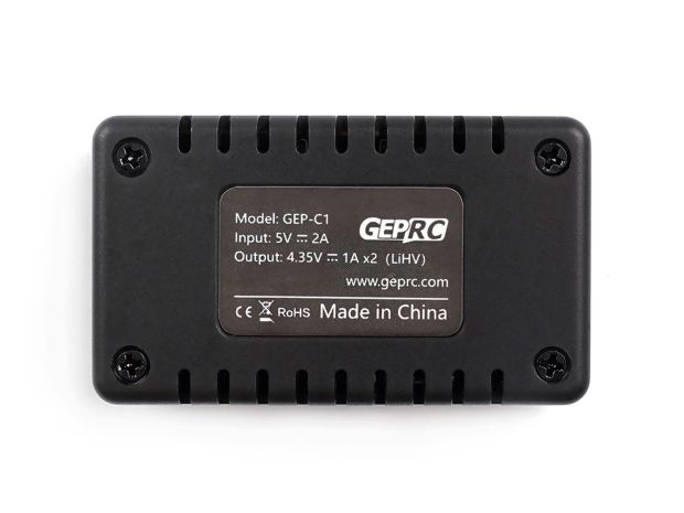 USB зарядний пристрій GEPRC GEP-C1 для 1S LiHV, Світлина 4