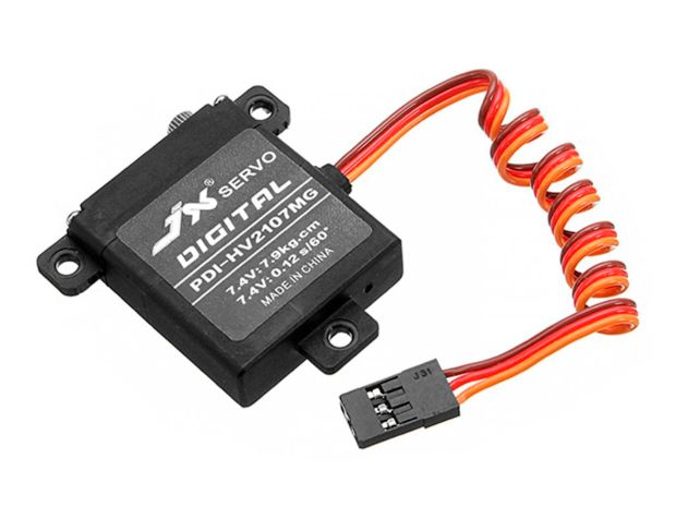 Сервомеханізм цифровий JX PDI-HV2107MG 21g/6.8kg/0.14sec (6.0В), Світлина 1