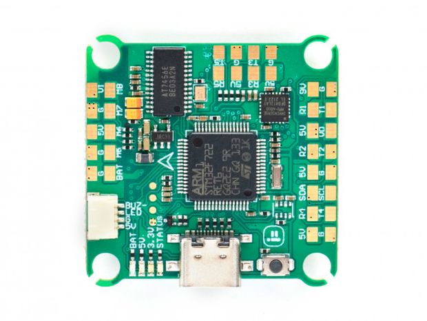 iFlight Blitz F722 (польотний контролер F7 + регулятор 4в1 45A + відеопередавач 1600mW), Світлина 2