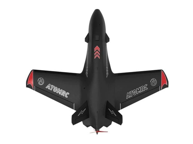 Модель літаючого крила ATOMRC Dolphin 845 чорне (FPV), Світлина 2