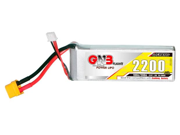 Акумулятор Gaoneng GNB 2200mAh 2S 100C, Світлина 1