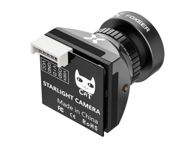 Камера Foxeer Cat 3 Micro FPV 1200TVL 2.1мм (чорна), Світлина 3