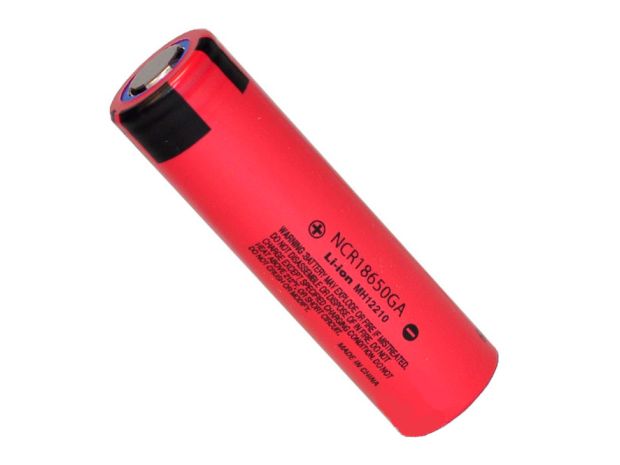 Акумулятор Sanyo NCR 18650-GA 3500мАг, Світлина 1