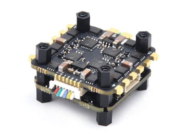 JHEMCU F411 NOXE V3 Deluxe (польотний контролер F4 + регулятор 4в1 25А/35A), Світлина 2
