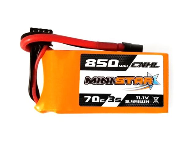 Акумулятор CNHL MiniStar 850mAh 3S 70C (XT30), Світлина 1