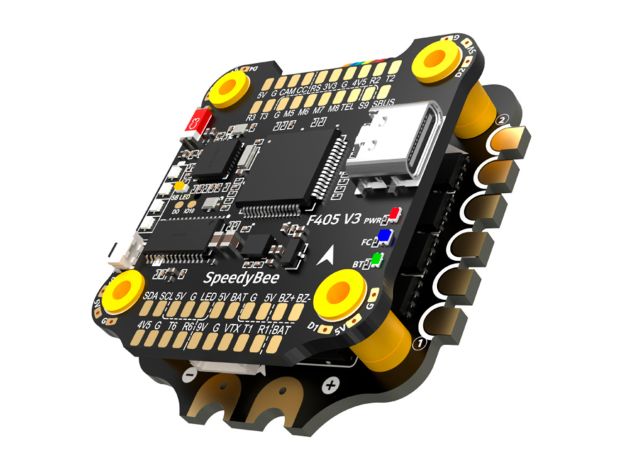SpeedyBee F405 V3 Стек (польотний контролер F4 + регулятор 4в1 50A), Світлина 1