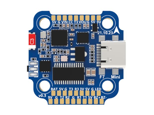 Польотний контролер SpeedyBee Mini F722, Світлина 1