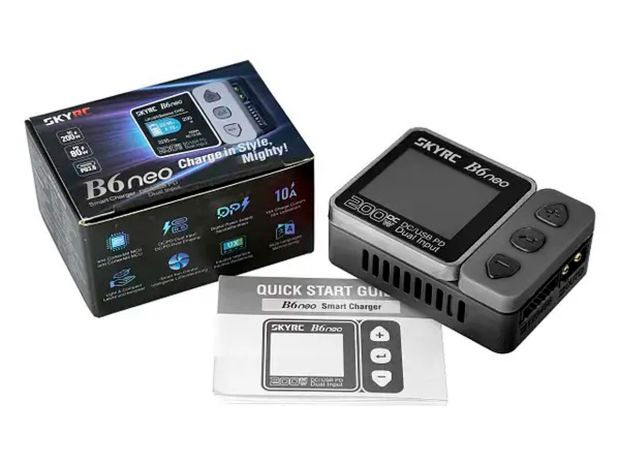 Зарядний пристрій SkyRC B6 Neo DC/PD 200W 10A (1-6S), Світлина 7