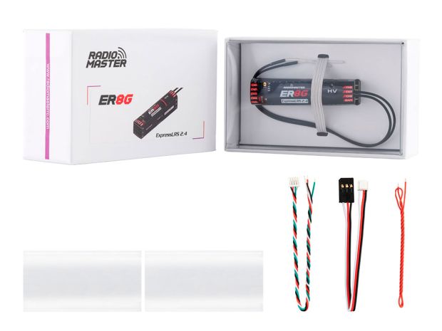 Приймач Radiomaster ER8G ELRS 8Ch (2.4GHz), Світлина 6
