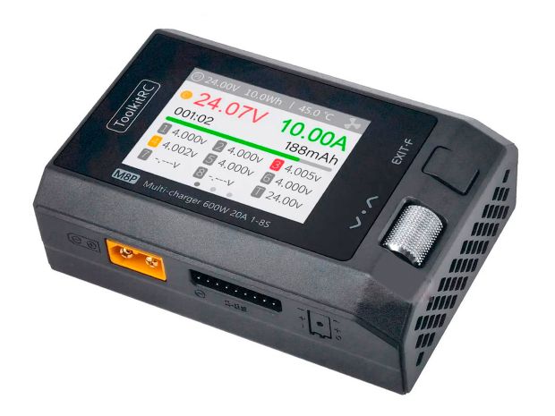 Зарядний пристрій ToolkitRC M8P 600W 20A, Світлина 1