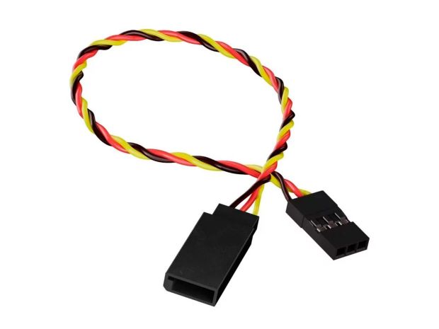Подовжувач сплетений для сервомеханізмів JR 22AWG 30см , Світлина 1