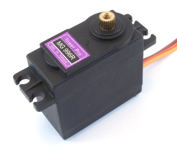 Сервомеханізм аналоговий TowerPro MG996R 55g/9.4kg/0.20sec (360°), Світлина 1