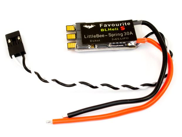 Регулятор безколекторний Favourite LittleBee-Spring 30A BLHeli_S (2-4S Li-Po), Світлина 3