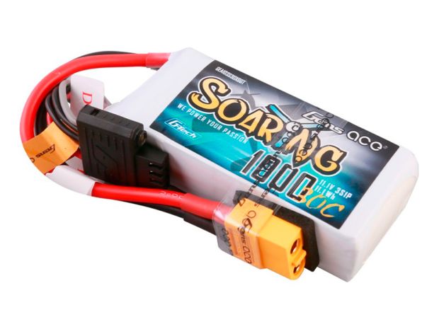 Акумулятор Gens Ace Soaring 1000mAh 3S 30C (G-Tech), Світлина 2