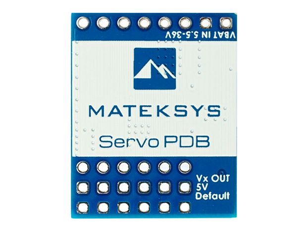 Плата розподілу живлення (PDB) Matek для сервомеханізмів + BEC 5-8.2В, Світлина 2