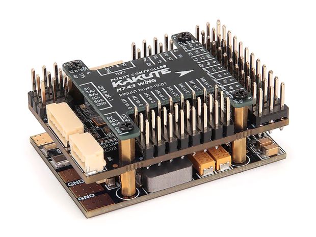 Польотний контролер Holybro Kakute H743-Wing + GPS-модуль Micro M10, Світлина 2