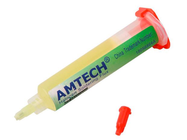 Флюс для пайки Amtech NC-559-ASM 10мл (без поршня і голки), Світлина 1
