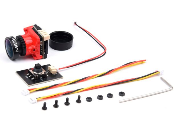 Камера Mista Ratel FPV 2000TVL 2.1мм (червона), Світлина 2