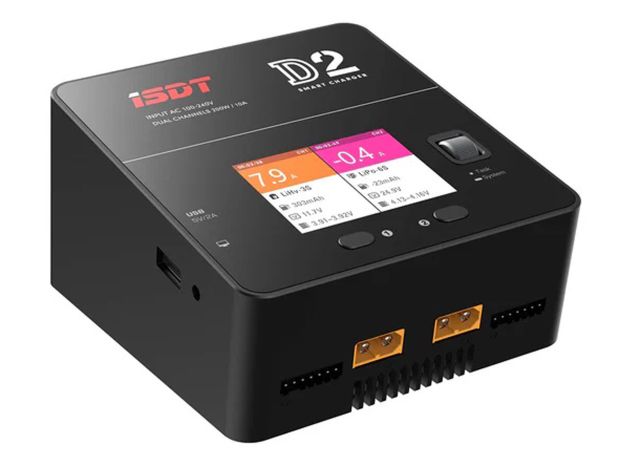 Зарядний пристрій iSDT D2 Mark2 200W 12A, Світлина 1