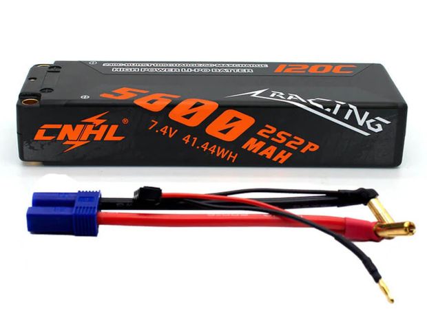 Акумулятор CNHL 5600mAh 2S 120C EC5 (Racing Series), Світлина 2