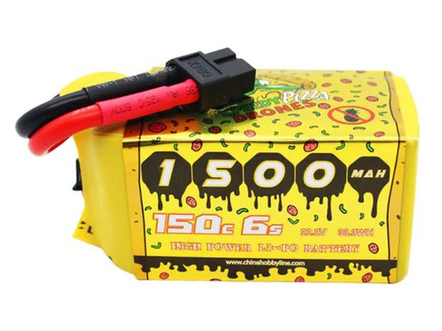 Акумулятор CNHL 1500mAh 6S 150C (Speedy Pizza Drones), Світлина 1