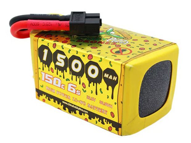 Акумулятор CNHL 1500mAh 6S 150C (Speedy Pizza Drones), Світлина 3
