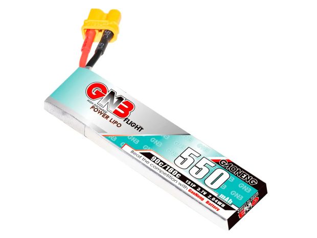 Акумулятор Gaoneng GNB XT30 550mAh 1S 90C (з дротом), Світлина 1
