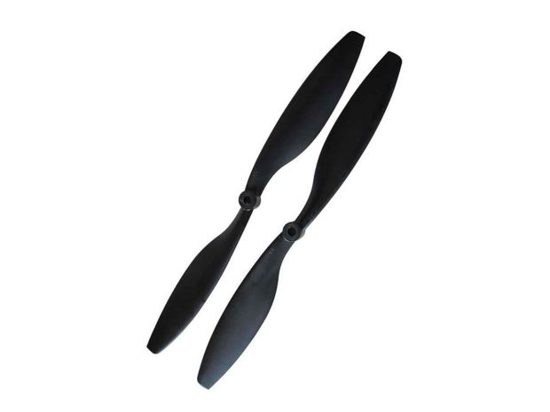 Пара пропелерів Gemfan ABS 8045 Black (CW+CCW), Світлина 1