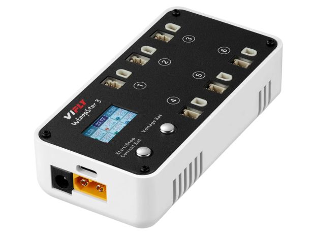 Зарядний пристрій ViFly WhoopStor V3 1S (PH2.0/BT2.0), Світлина 1