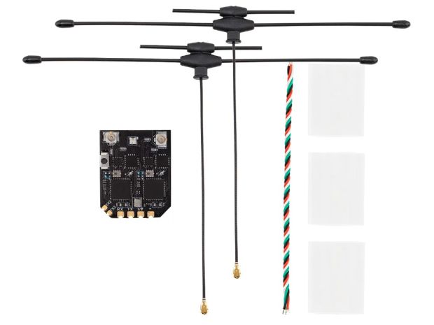 Приймач Radiomaster XR4 Gemini Xrossband ELRS (2.4GHz/900MHz), Світлина 5