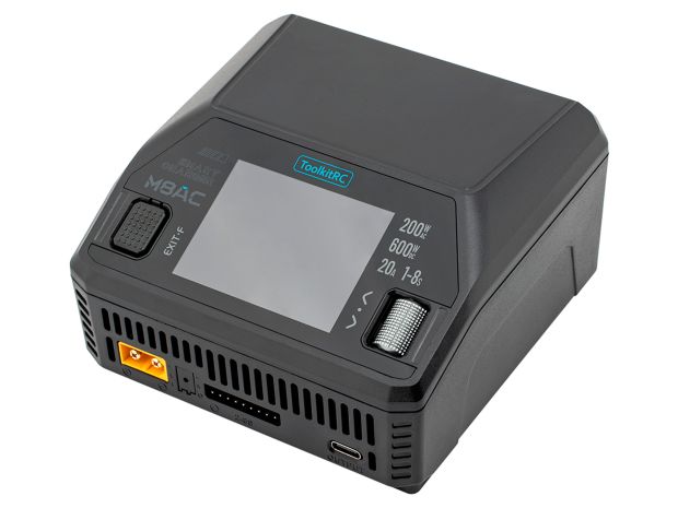 Зарядний пристрій ToolkitRC M8AC AC200W/DC600W 20A, Світлина 1