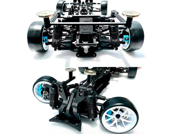 Комплект шасі для дрифту 3Racing Sakura D6 1/10 (KIT), Світлина 2