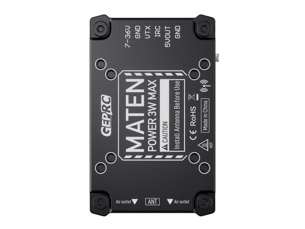 Відеопередавач GEPRC Maten Pro 3.3GHz 3W (40Ch), Світлина 2