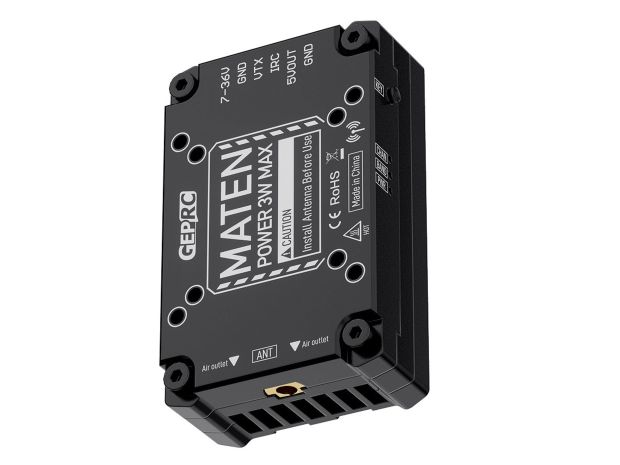Відеопередавач GEPRC Maten Pro 3.3GHz 3W (40Ch), Світлина 6