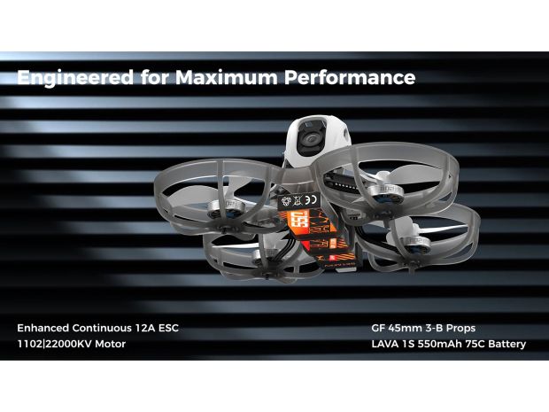 Квадрокоптер BetaFPV Meteor75 Pro з відеосистемою DJI O4 (ELRS 2.4ГГц), Світлина 7