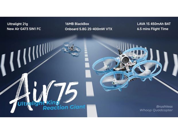 Квадрокоптер BetaFPV Air75 (ELRS 2.4ГГц), Світлина 6