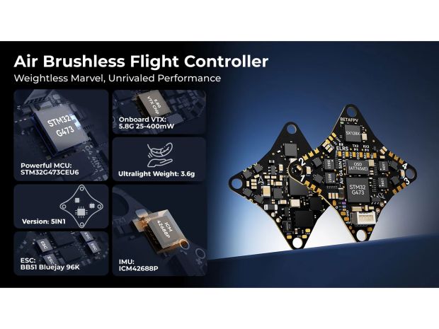 Квадрокоптер BetaFPV Air75 (ELRS 2.4ГГц), Світлина 7