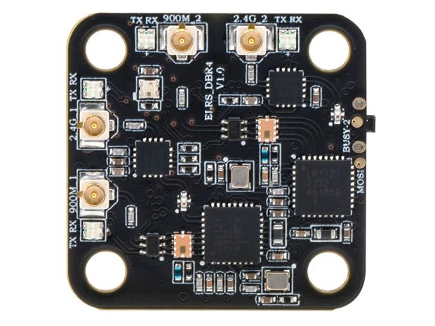 Приймач Radiomaster DBR4 Gemini Xrossband ELRS (2.4GHz/915MHz), Світлина 1