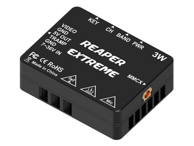 Відеопередавач Foxeer Reaper Extreme V2 3W 80Ch (4.9-6GHz), Світлина 4