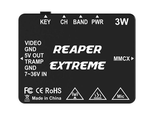 Відеопередавач Foxeer Reaper Extreme V2 3W 80Ch (4.9-6GHz), Світлина 5