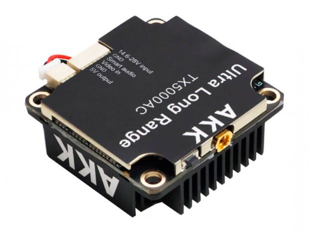 Відеопередавач AKK Ultra Long Range 4.9-6.0GHz 5W (96Ch), Світлина 3