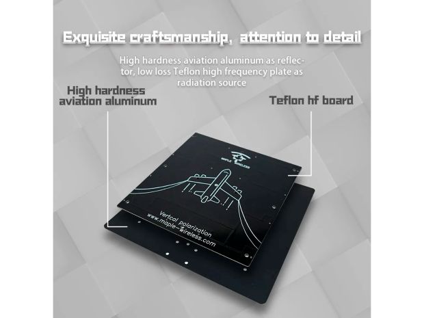 Патч антена SIYI HM30 21dBi 5.8ГГц (SMA), Світлина 3