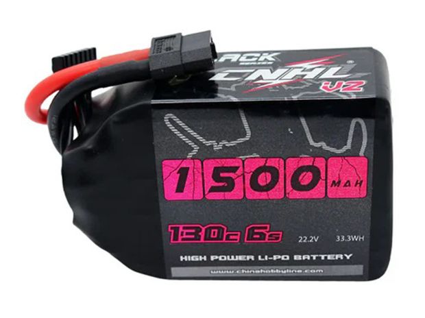 Акумулятор CNHL 1500mAh 6S 130C (Black Series V2), Світлина 1