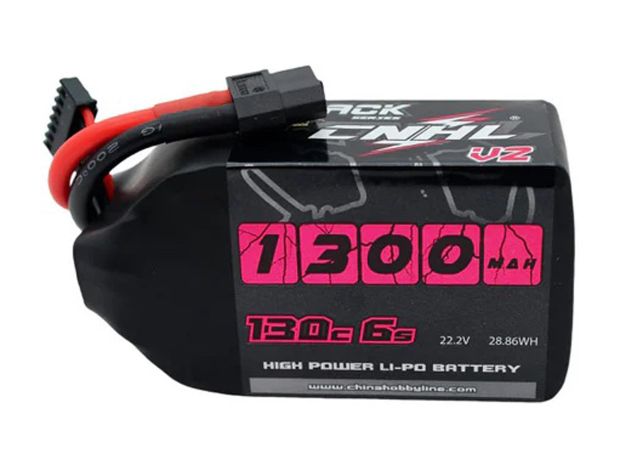 Акумулятор CNHL 1300mAh 6S 130C (Black Series V2), Світлина 1