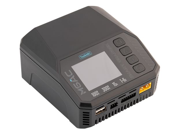 Зарядний пристрій ToolkitRC M6AC AC100W/DC300W 15A, Світлина 2