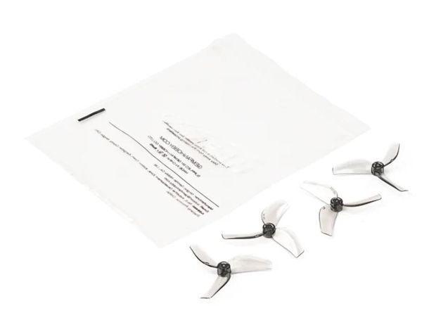 Комплект пропелерів BetaFPV Gemfan 1207 31мм Transparent Gray (вал 1.0мм), Світлина 2